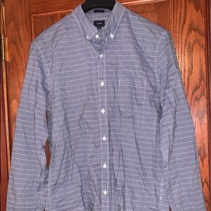 Men’s J. Crew Button Down Striped Shirt Size XL